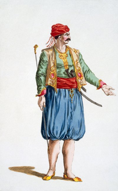 A Soldier of the Turkish Fleet by Pierre Duflos